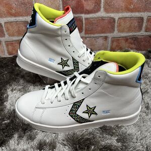 Converse Pro Leather High Top Peace & Unity US Women's 10-Men's 8.5 172187c NEW
